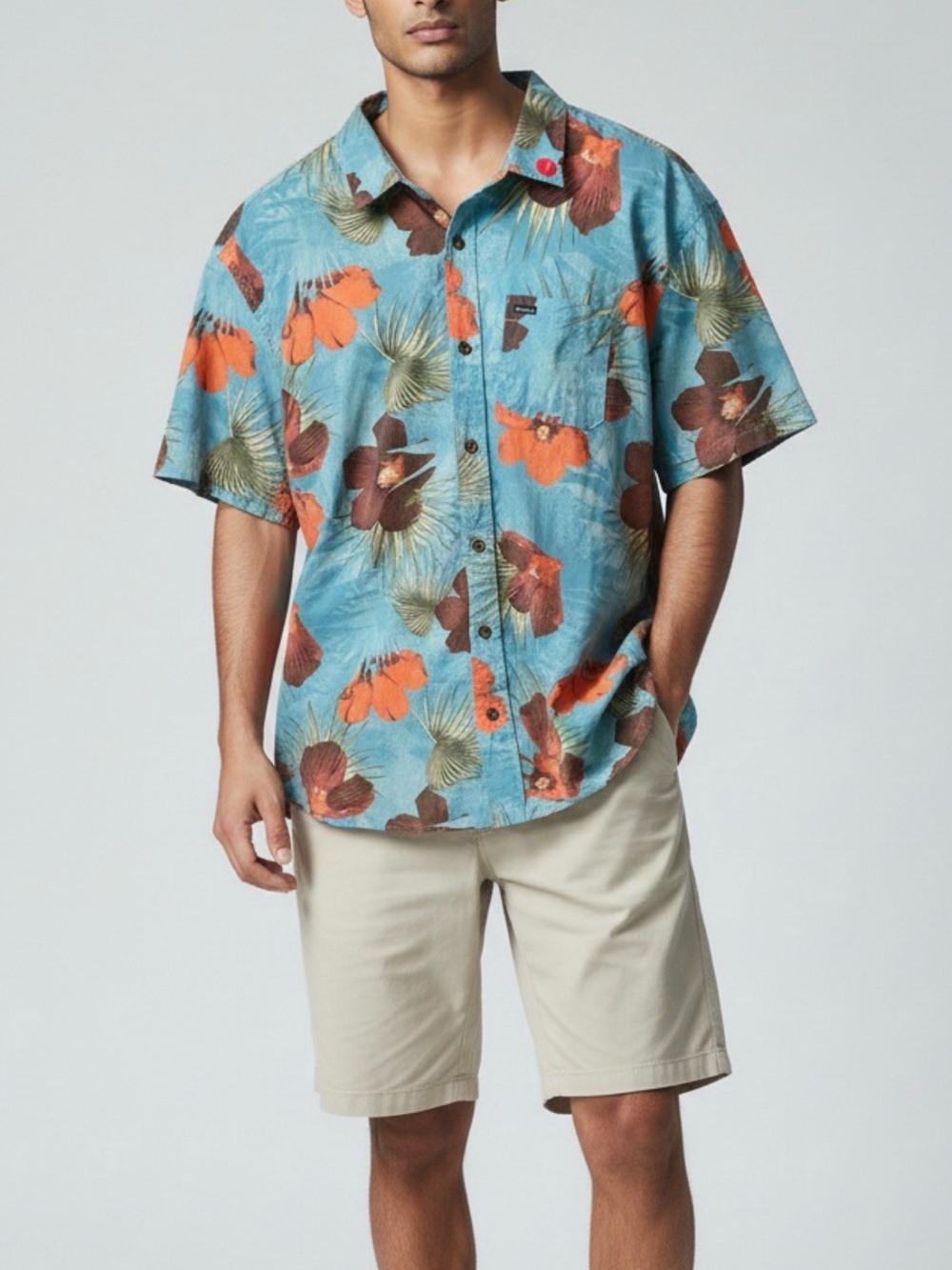 O'Neill Tan Flat Front Men's Shorts